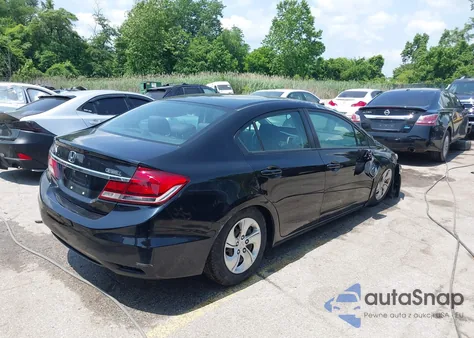 2014 Honda Civic Lx from USA, damaged, VIN 2HGFB2F50EH538530